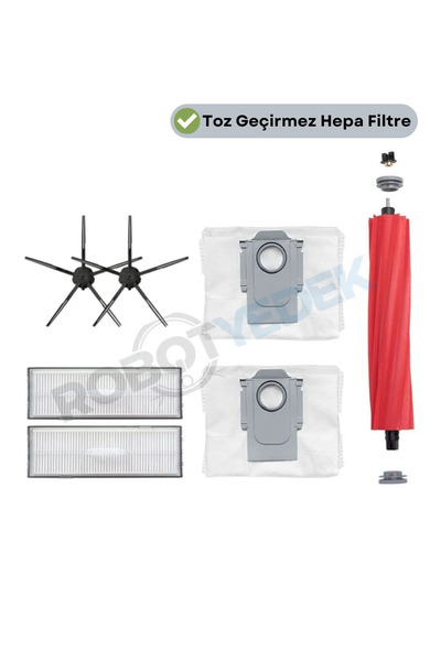 robotyedek Roborock S7 Maxv Ultra - Set de 7 piese de perii de schimb compati...