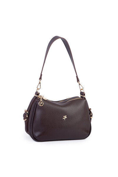 Nas Bag Hem Omuz Hem Postacı, Yumuşak Dokulu, Kadın Çantası (En:26 x Boy:18)