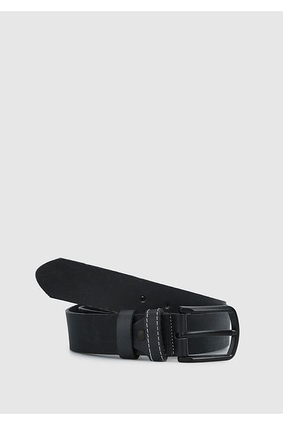 Provoq Provoq 012 Men's Black Leather Belt