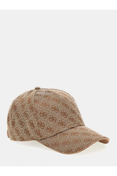 Guess Milano Baseball Cap Men's Beige Hat Am9369Pol01-Beı