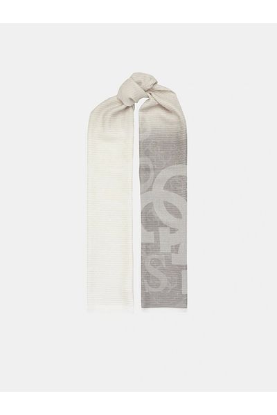 Guess Arnela Scarf Lurx 80X180 Women's Black Shawl Aw5280Cot03-Blo