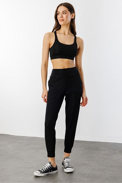GENIUS STORE Ψηλόμεση Γυναικεία Φούτερ Jogger NEW-JOGER