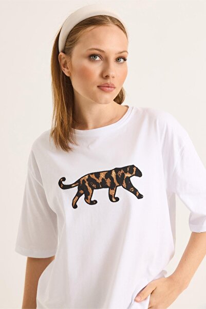 İKLİM LİFE Μπλουζάκι με στάμπα Tiger