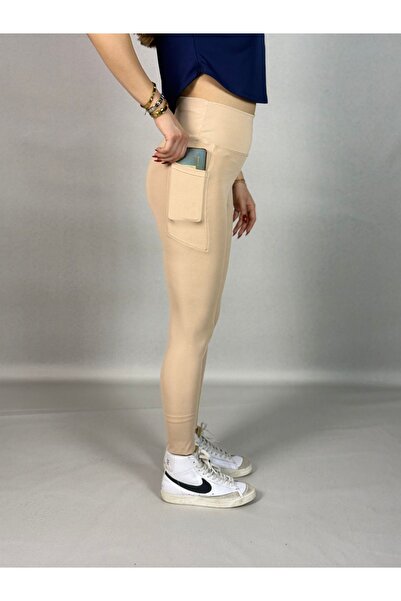 exxitcollection Αθλητικό κολάν με τσέπες με ψηλή μέση