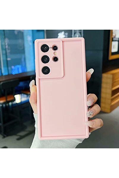 m.tk moveteck Samsung Galaxy S25 Ultra Kılıf Yumuşak Lansman Silikon Kamera K...