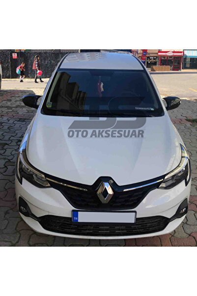 STS Oto Aksesuar Renault Taliant Batman Yarasa Ayna Kapağı Piano Black Abs Pl...