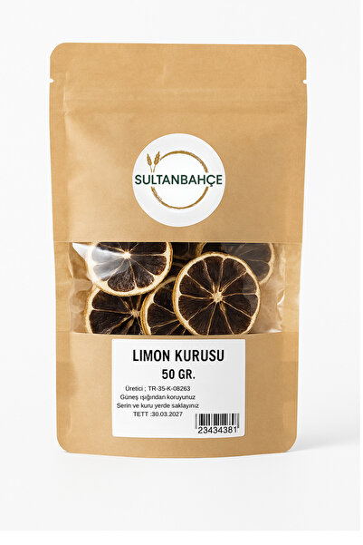sultanbahçe Natural Dried Lemon 50 Gr - No Additives - Preservatives - Ideal ...