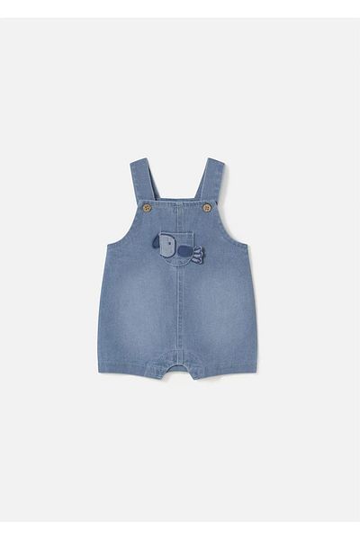 MAYORAL Baby Denim Overalls, Blue 1614 Model