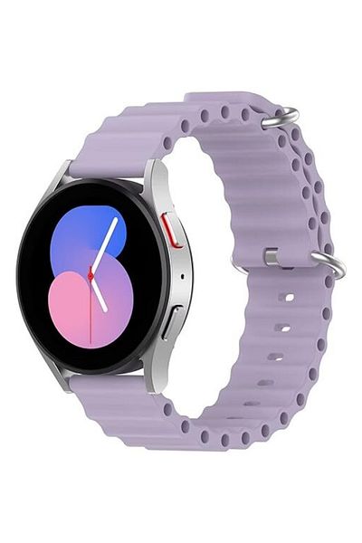 Generic Ocean Band Compatible with Samsung Gear S3 Frontier/Classic, 22mm Adjustable Soft Silicone Sport Loo
