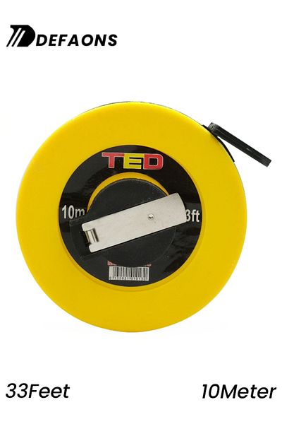 DEFAONS Reliable 10 Meter Fiber Optic Tape Measure for Precise Measurements