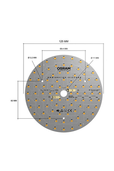 Mutlu Pcb LED AMPUL 25 WAT 3400 LM ,Led Beyaz ve Gün Işığı