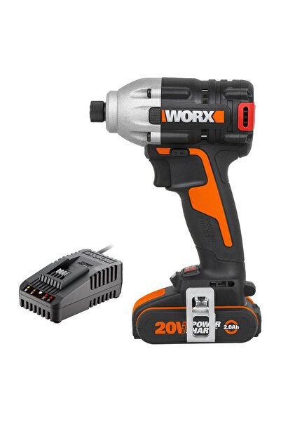 WORX Wx261.9c 20volt/2.0ah Li-ion Tek Akülü 260nm Kömürsüz Profesyonel Darbeli Tornavida