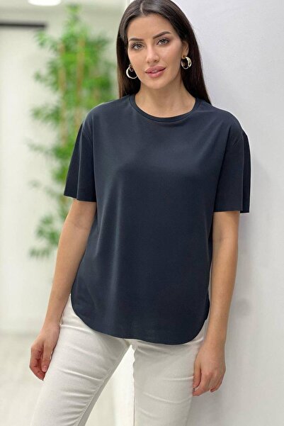 Zeliza Moda Evi تي شيرت قيس النسائي