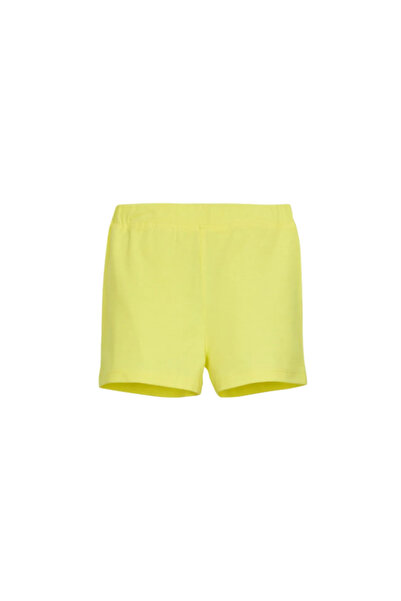 LOVETTI BAsic Girl's DAnce Shorts - Light Yellow
