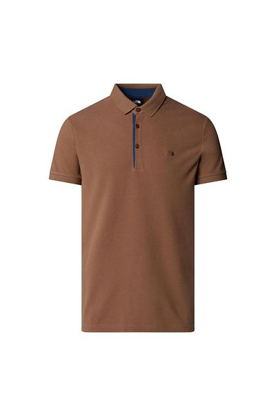THE NORTH FACE Ανδρικό μπλουζάκι SLIM POLO NF0A8C1N6IH1 Καφέ-XL