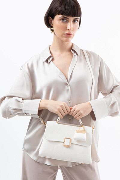 Matthew Cox Matthewcox Women's Handbag White Byn2345