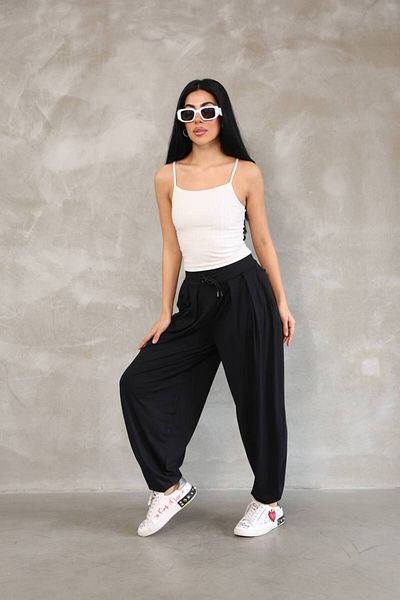 moda poni Modal Fabric Harem Pants