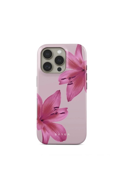 BURGA غلاف هاتف متوافق مع iPhone 16 PRO، غلاف واقٍ من السيليكون الصلب هجين مك...