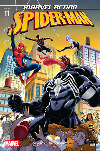 Marmara Çizgi Yayınları Marvel Action Spider-Man Sayı 11