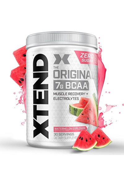 xtend مسحوق BCAA الأصلي مع الإلكتروليتات لترطيب وإصلاح العضلات بنكهة البطيخ -...
