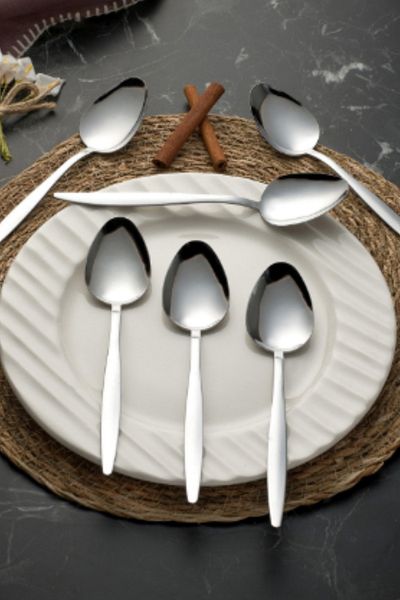 JASPER Oscar 6 Piece Elegant Tablespoon Stainless Steel