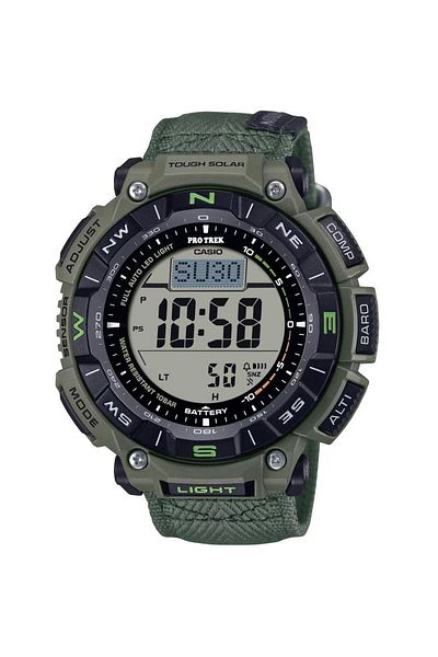 Casio Prg-340B-3Dr Casio Pro Trek Men's Wristwatch