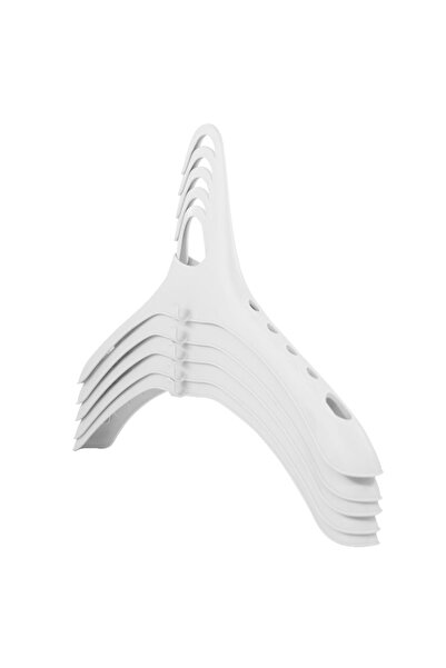 NIOVEL Set 6 bucati umerase HARMONY, plastic, Alb