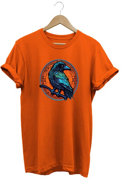 remonz Μπλουζάκι Crow Printed 100% Βαμβάκι