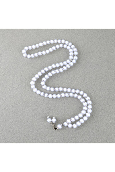 LapisDo Monomer 99luk Küre croială 9mm Mătănii de rugăciune albe