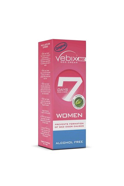 Vebix Vebix Max Mystic Deodorant Cream for Women - 25 ml