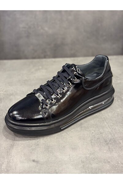 LUCIANO BELLINI Неформална обувка от естествена кожа с колона, подметка Earth...