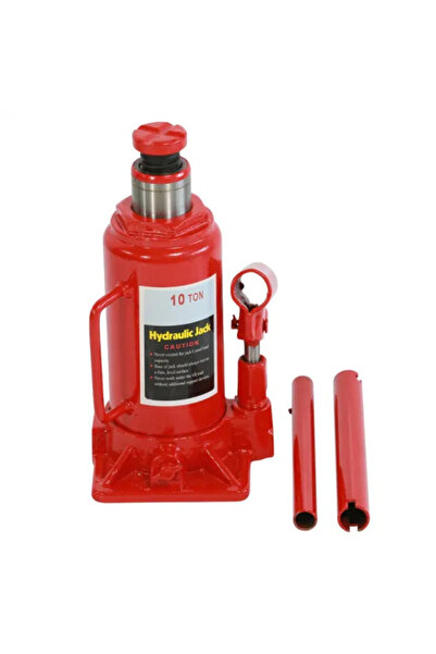 Generic رافعة زجاجات هيدروليكية 10 طن - أداة رفع سيارات فولاذية شديدة التحمل للسيارات والشاحنات والمركبات الترفيهية.