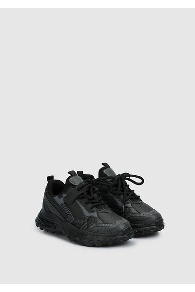 Kiddo Black Girls Sneaker