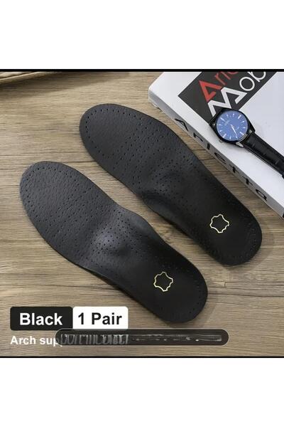 Biocomfort İçe Basma ,Düz Ve Çukur Tabanlar İçin Hakiki Deri Ortopedik Tabanlık- Naturel