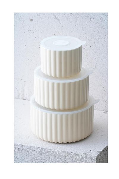 ACAR Kal-07464 Blush 3-Piece Storage Container