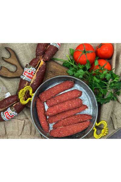 Karset Entegre Tesisi Karset %100 Dana Hakiki Kars Parmak Sucuk (Orta Acılı) ...