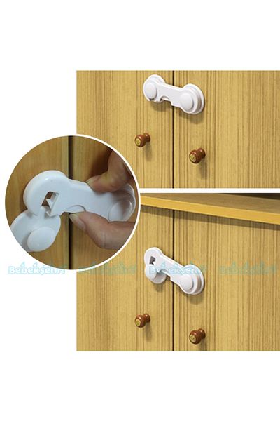 Evokids Double Door Cabinet Lock (2 Pcs)
