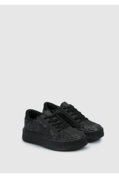 Kiddo Siyah Kız Çocuk Sneaker