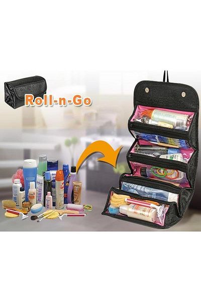 Other Roll 'n' Go Waterproof Foldable Cosmetic Organizer Bag