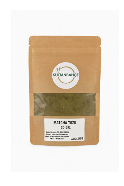 sultanbahçe |matcha 30 gr | Matcha Çayı | Detoks Çayı |matcha Latte Için Ideal | Bitki Çayı | Japon Yeşil Çayı