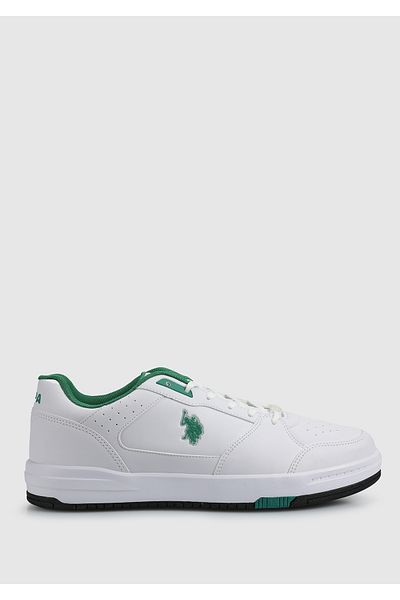 U.S. Polo Assn. Η.Π.Α. Polo Assn. Presto 4PR 101812437   - Λευκά Πράσινα Ανδρικά Αθλητικά Παπούτσια