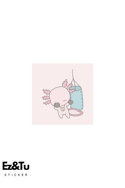 Ez&Tu Stıcker 8X8 Patterned Memopad Notepad Set, Pink Cube Notes