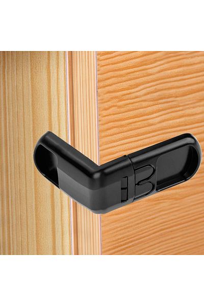 Evokids Double Button Drawer Lock Black