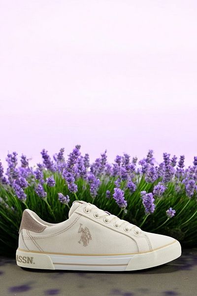 U.S. Polo Assn. A 145446218   White Women's Sneaker