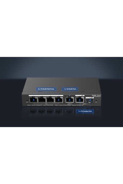 RUIJIE Reyee Rg-Es206Gs-P 4 Port 10/100/1000 4 Port Poe+ 1Xge Uplink 1 X Sfp ...