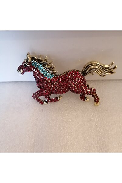 Butik Tülin Unisex otantik el yapımı bronz çok kırmızı mavi kesme parlak kris...