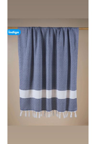 ÇIQRIK HOME Peshtemal de lux din bumbac natural de marime mare - prosop de baie - prosop de plaja