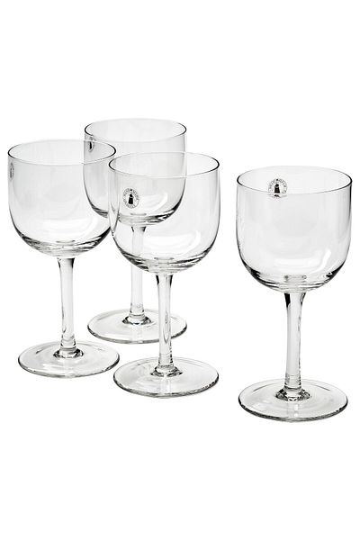 IKEA STOCKHOLM 2025 Juice Glasses 32 cl, 4-Pack Mouth-Blown Glass, Elegant Design