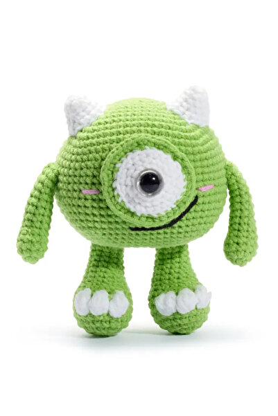 Talinhandmade صديقة الوحش ذات العين الخضراء