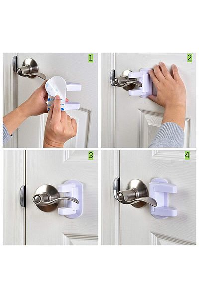 Evokids Door Handle Stabilizer